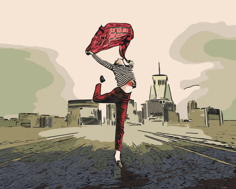 Diamond Painting - Danser dans les rues de la ville - SEOS Shop ®