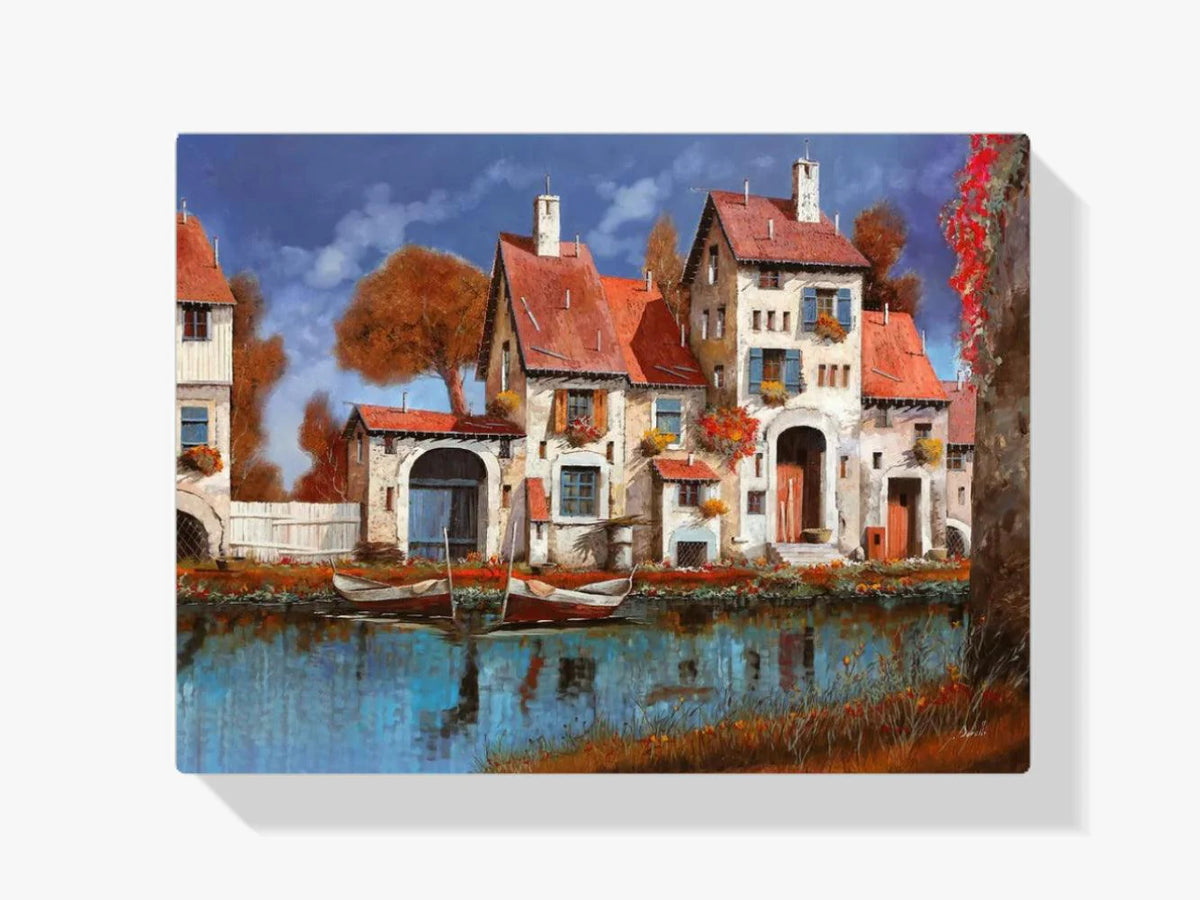 Diamond Painting - La Cascina au bord du lac - SEOS Shop ®