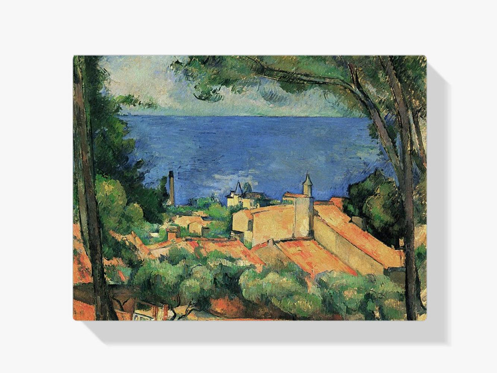 Diamond Painting - De L’estaque avec des toits rouges - SEOS Shop ®