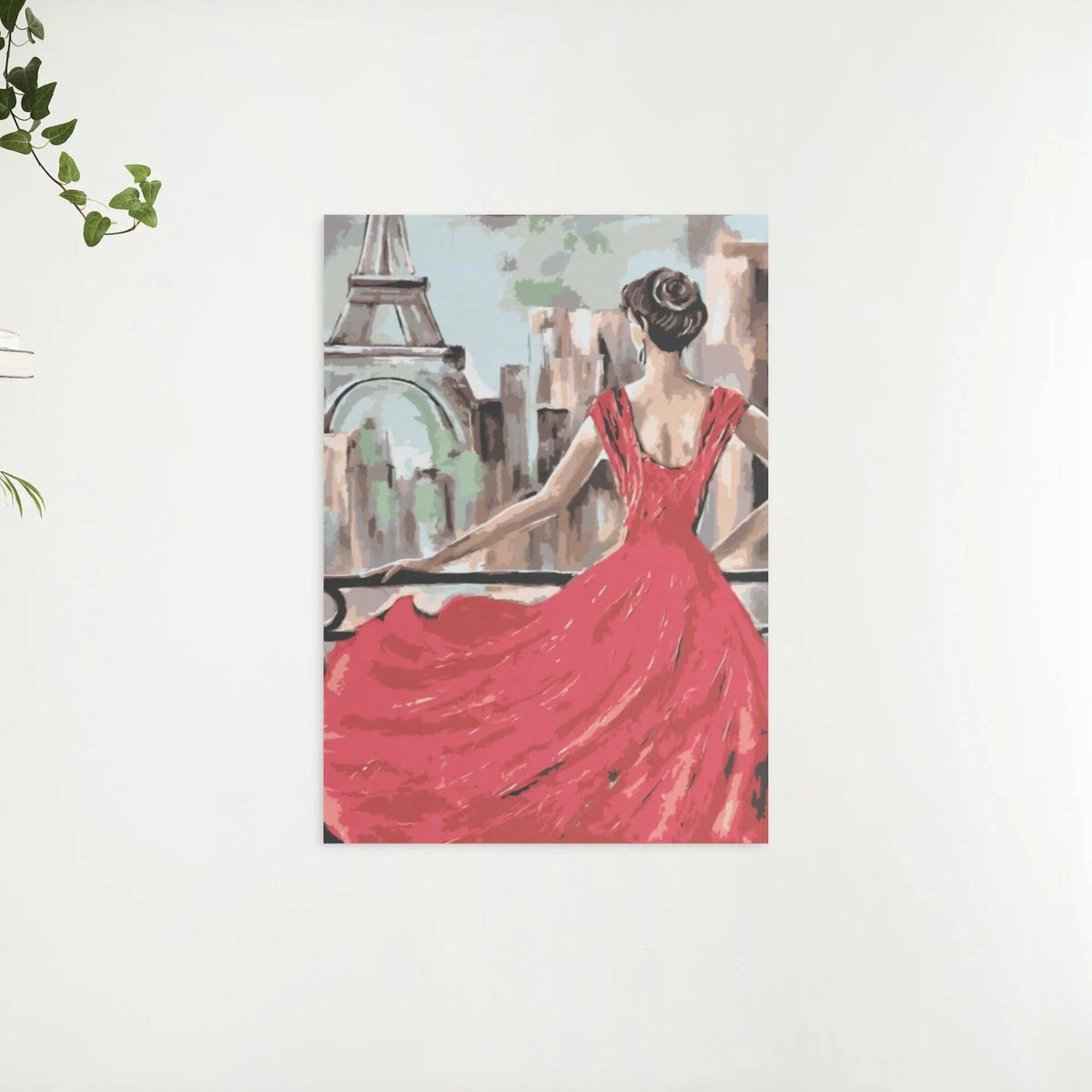 Diamond Painting - La dame en rouge - SEOS Shop ®