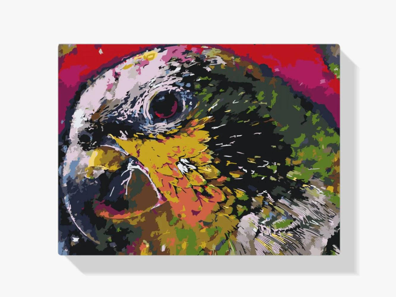 Diamond Painting - La tête d'un perroquet - SEOS®