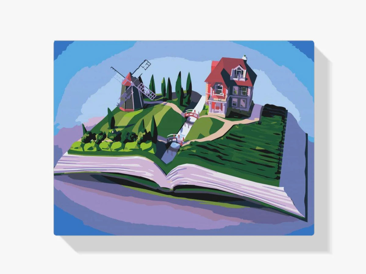 Diamond Painting - Le moulin sur le livre - SEOS Shop ®
