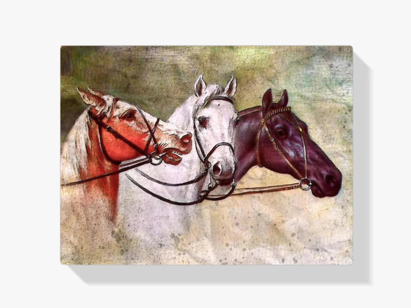 Diamond Painting - Trois Chevaux - SEOS®