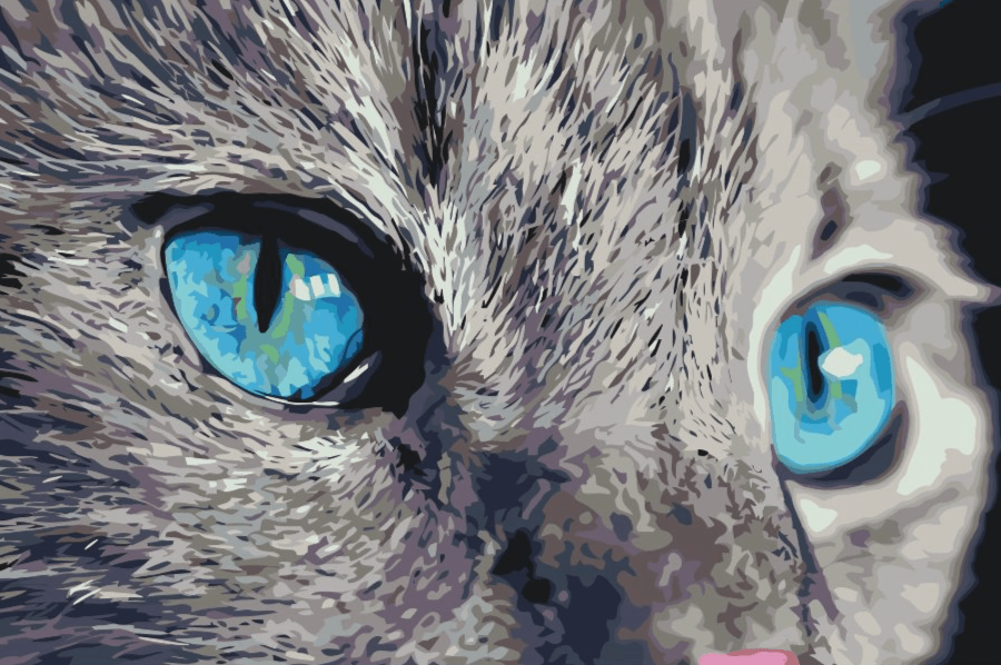 Diamond Painting - Un regard pénétrant - SEOS®