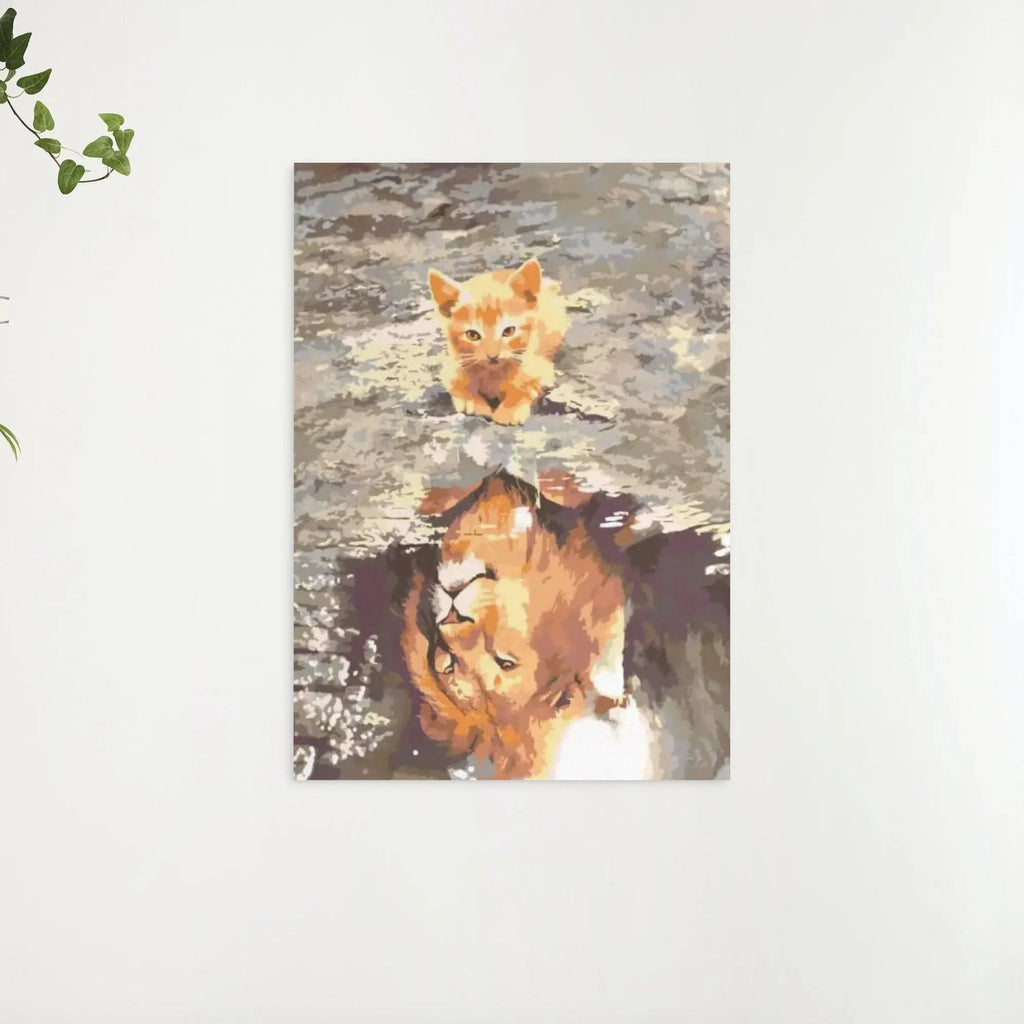 Diamond Painting - Un chaton ou un lion - SEOS®