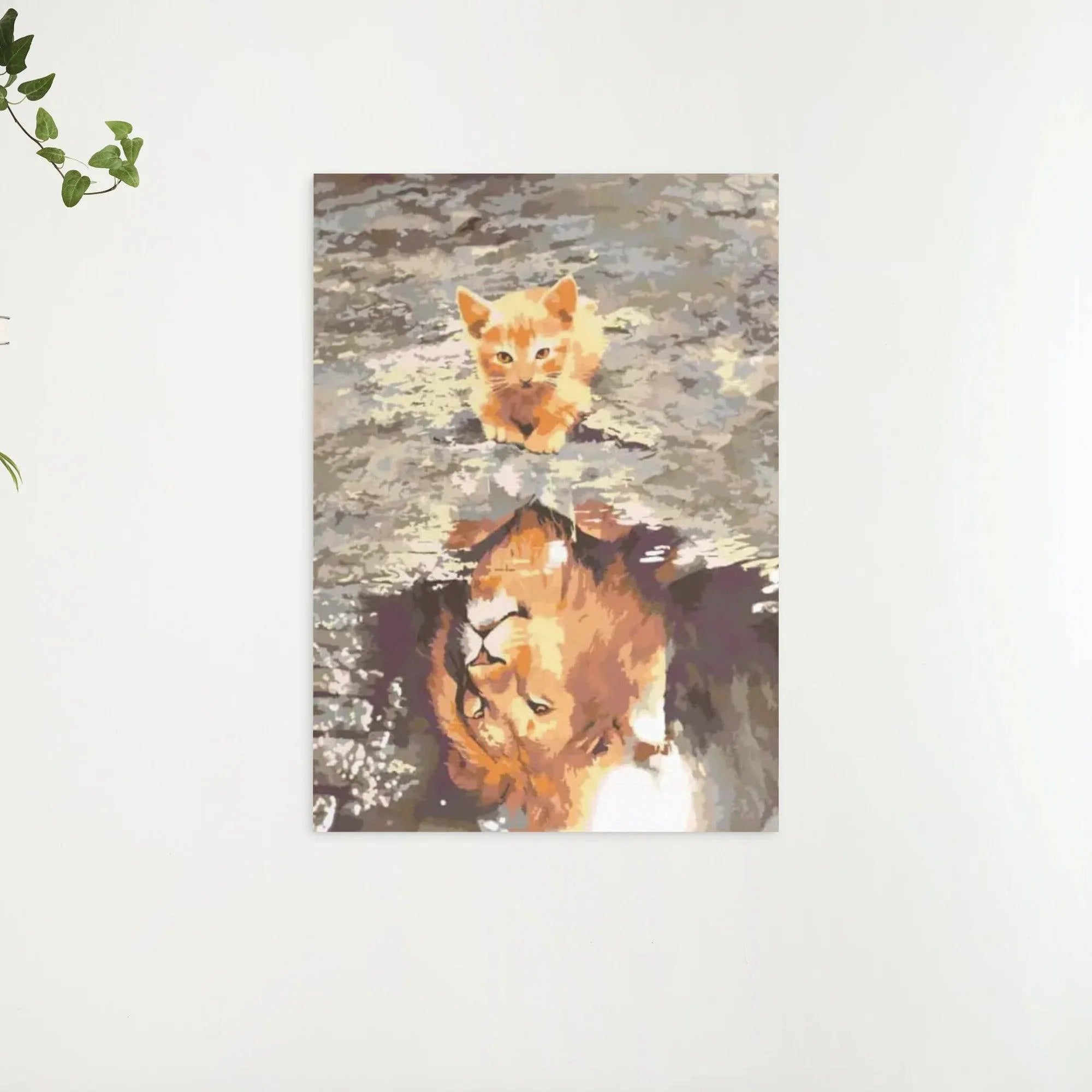 Diamond Painting - Un chaton ou un lion - SEOS®