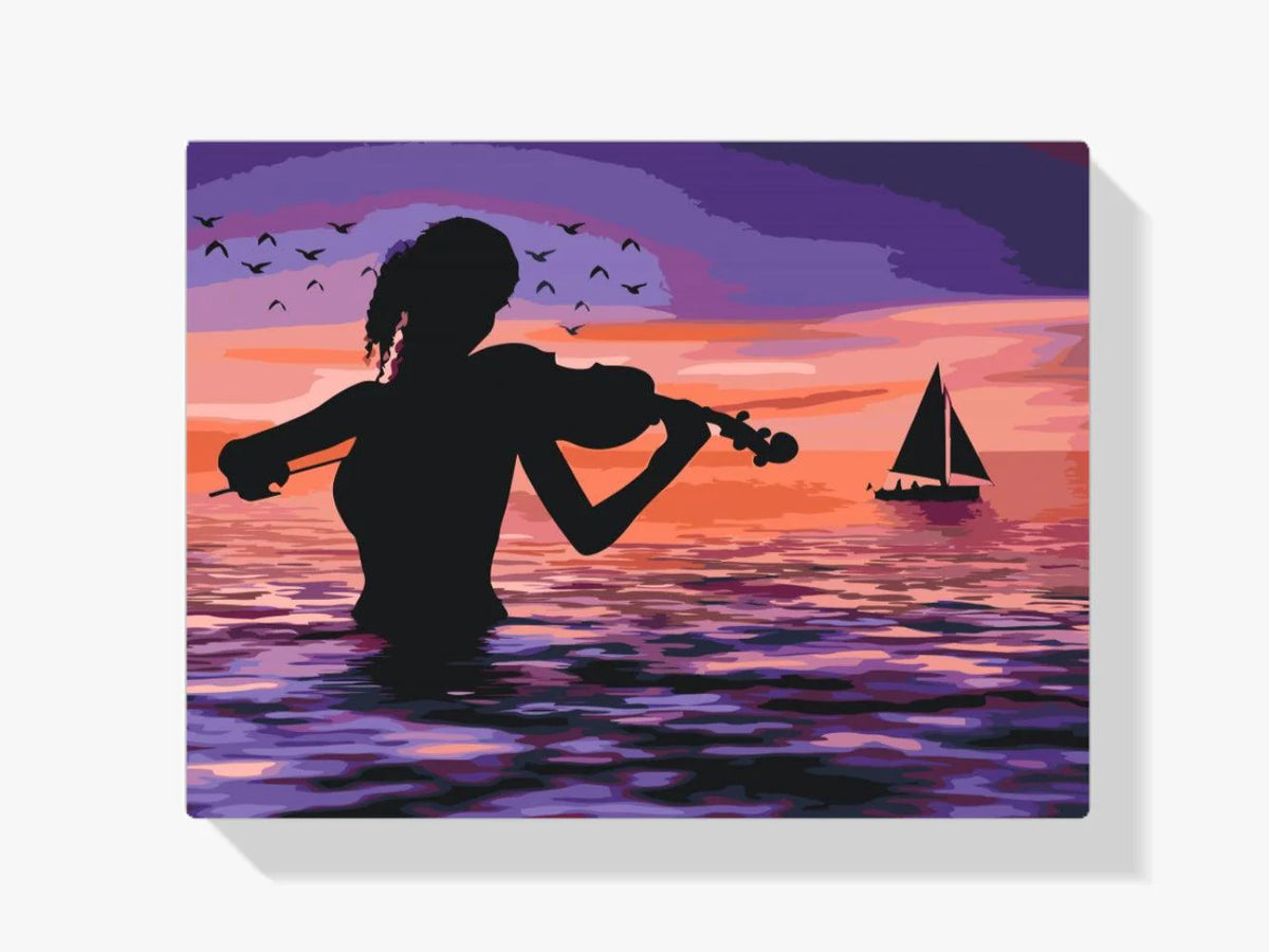 Diamond Painting - Un joueur de champignon dans la mer - SEOS Shop ®