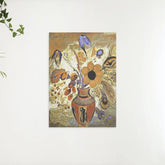 Diamond Painting - Vase étrusque avec des fleurs - SEOS Shop ®