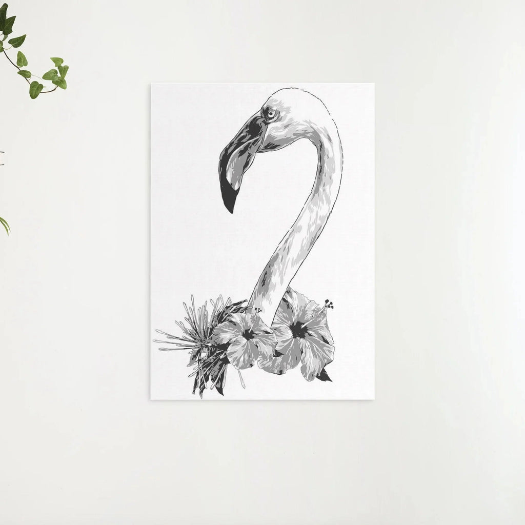 Diamond Painting - Tête de flamant - SEOS®