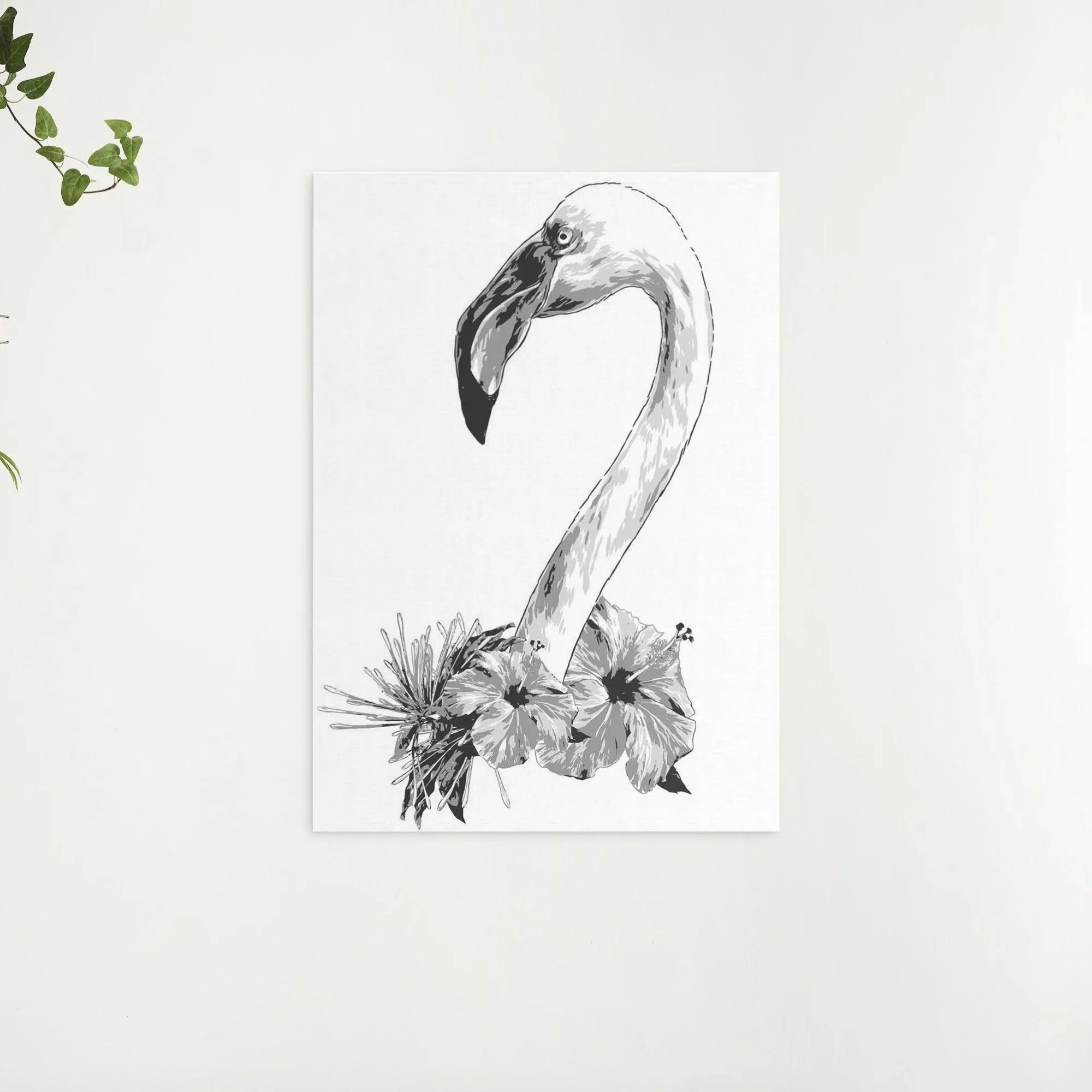 Diamond Painting - Tête de flamant - SEOS®