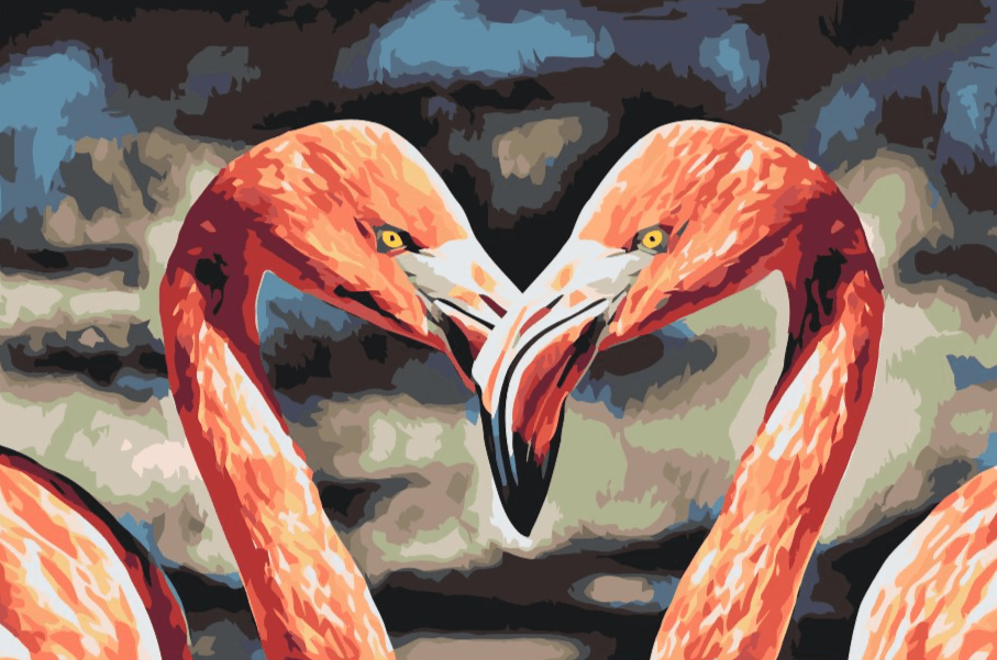 Diamond Painting - Flamants - SEOS®