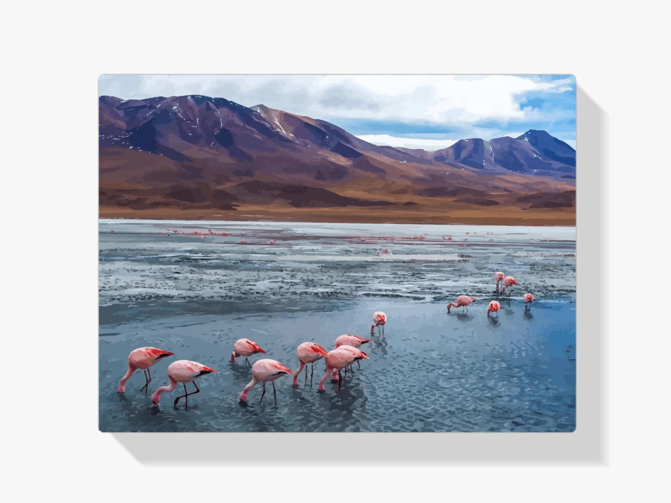 Diamond Painting - Flamants en Bolivie - SEOS Shop ®