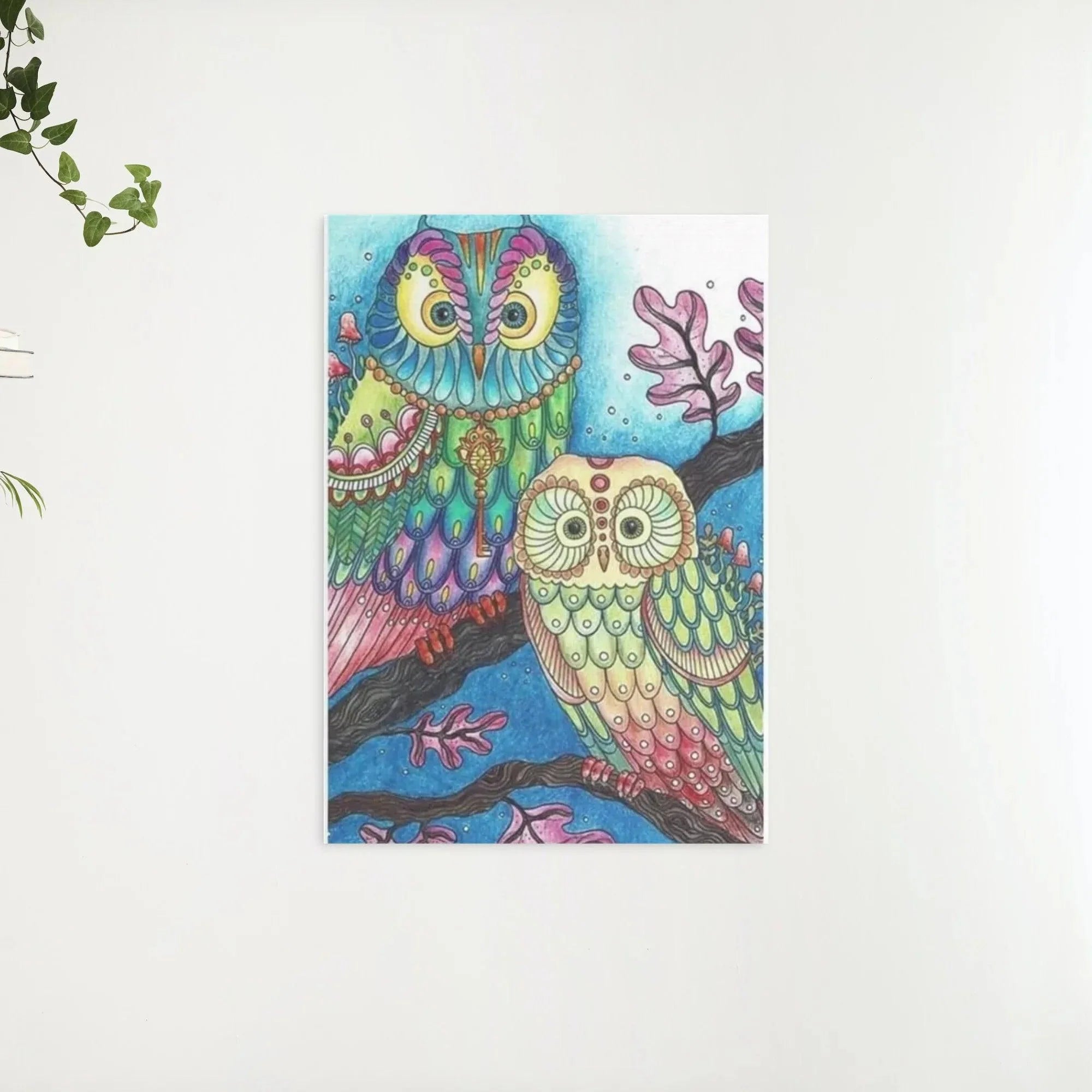 Diamond Painting - Hibou Coloré - SEOS®