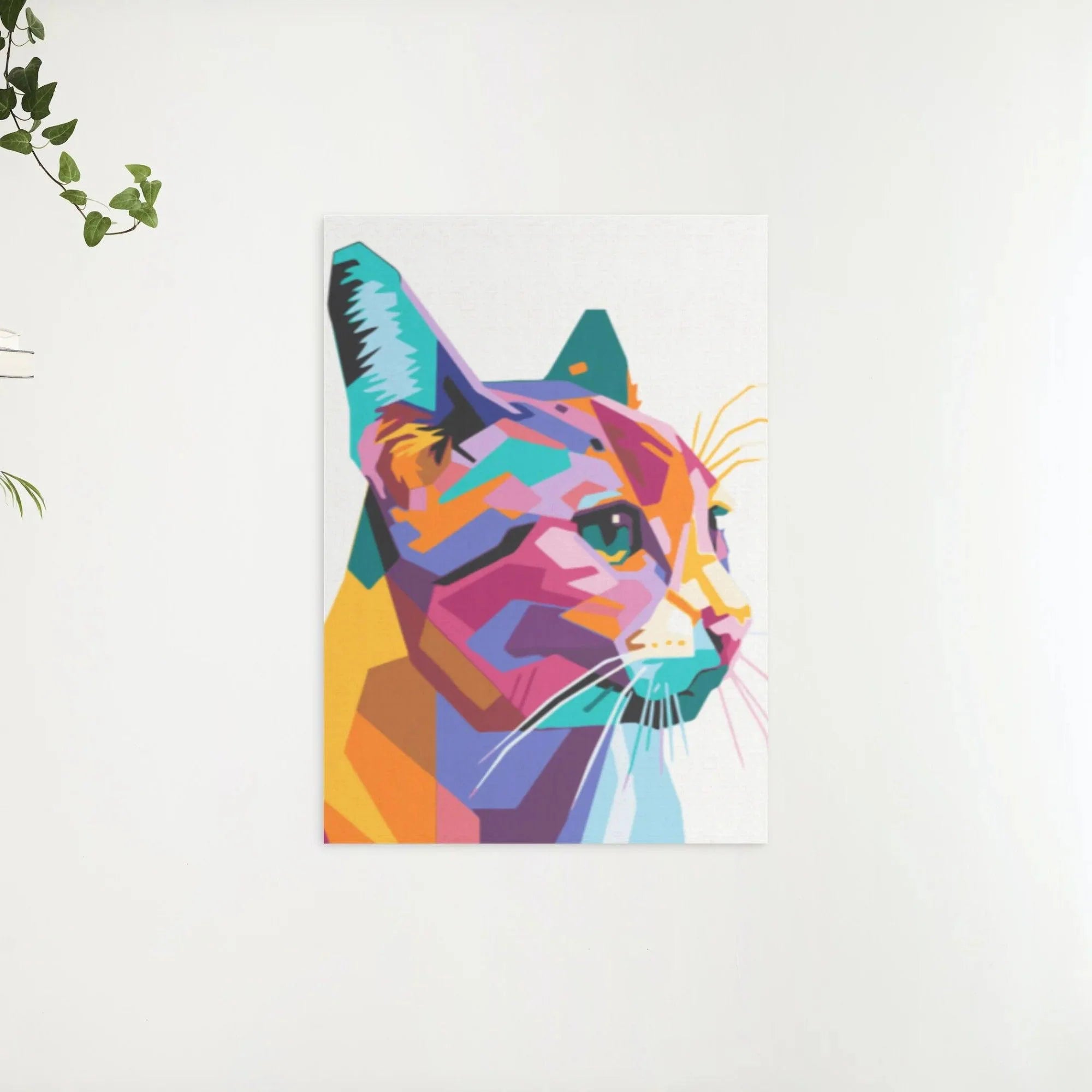 Diamond Painting - Chat géométrique - SEOS®