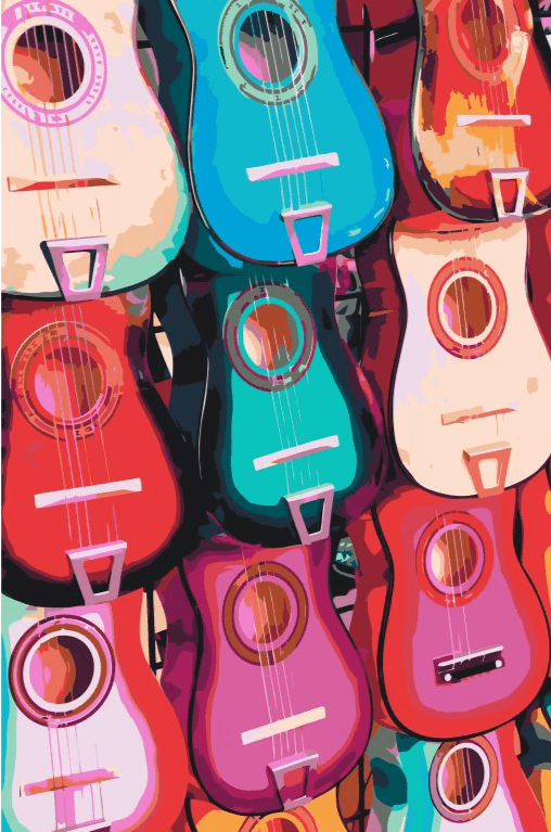 Diamond Painting - Guitares - SEOS Shop ®