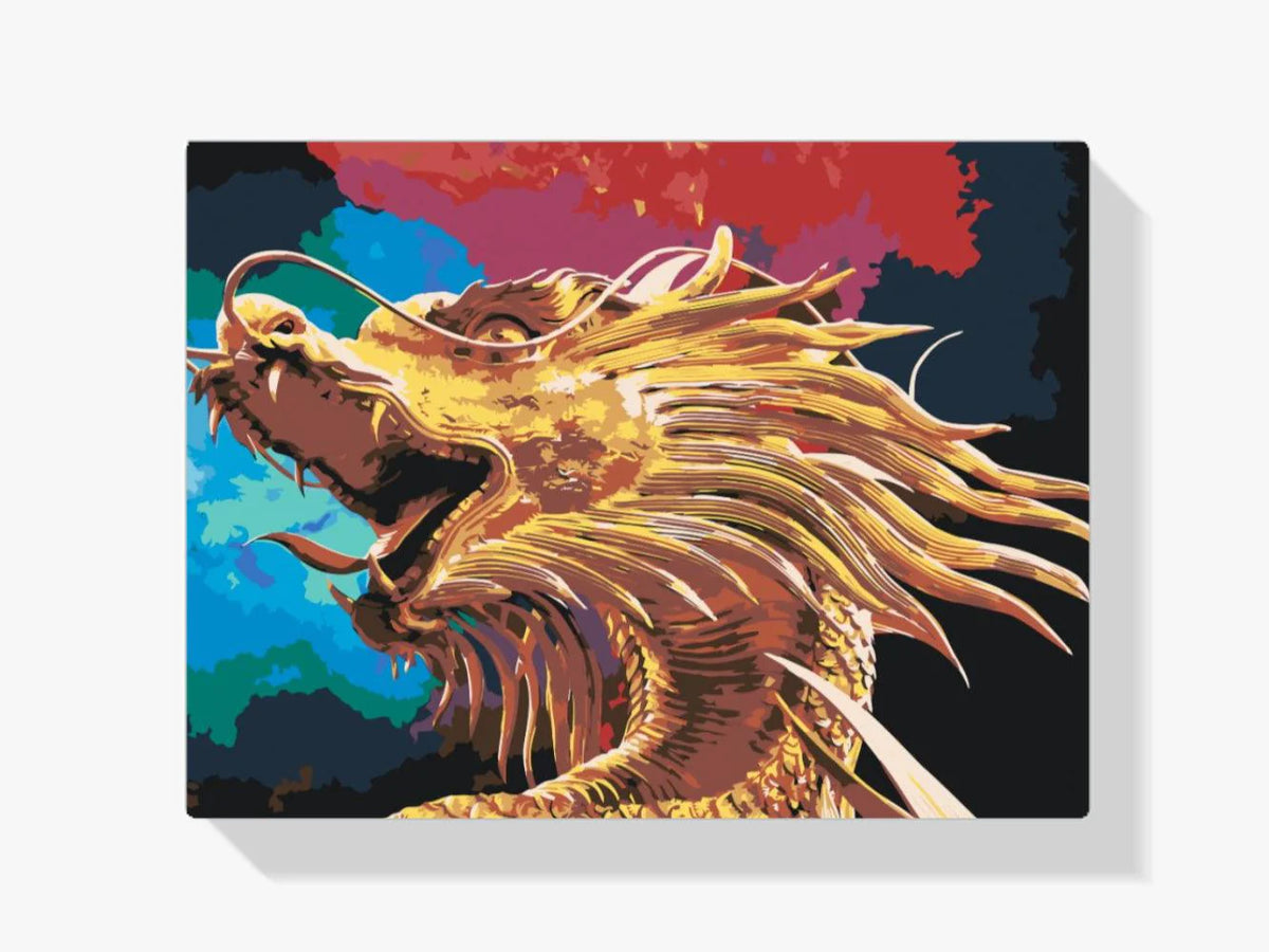 Diamond Painting - Dragon Doré - SEOS Shop ®