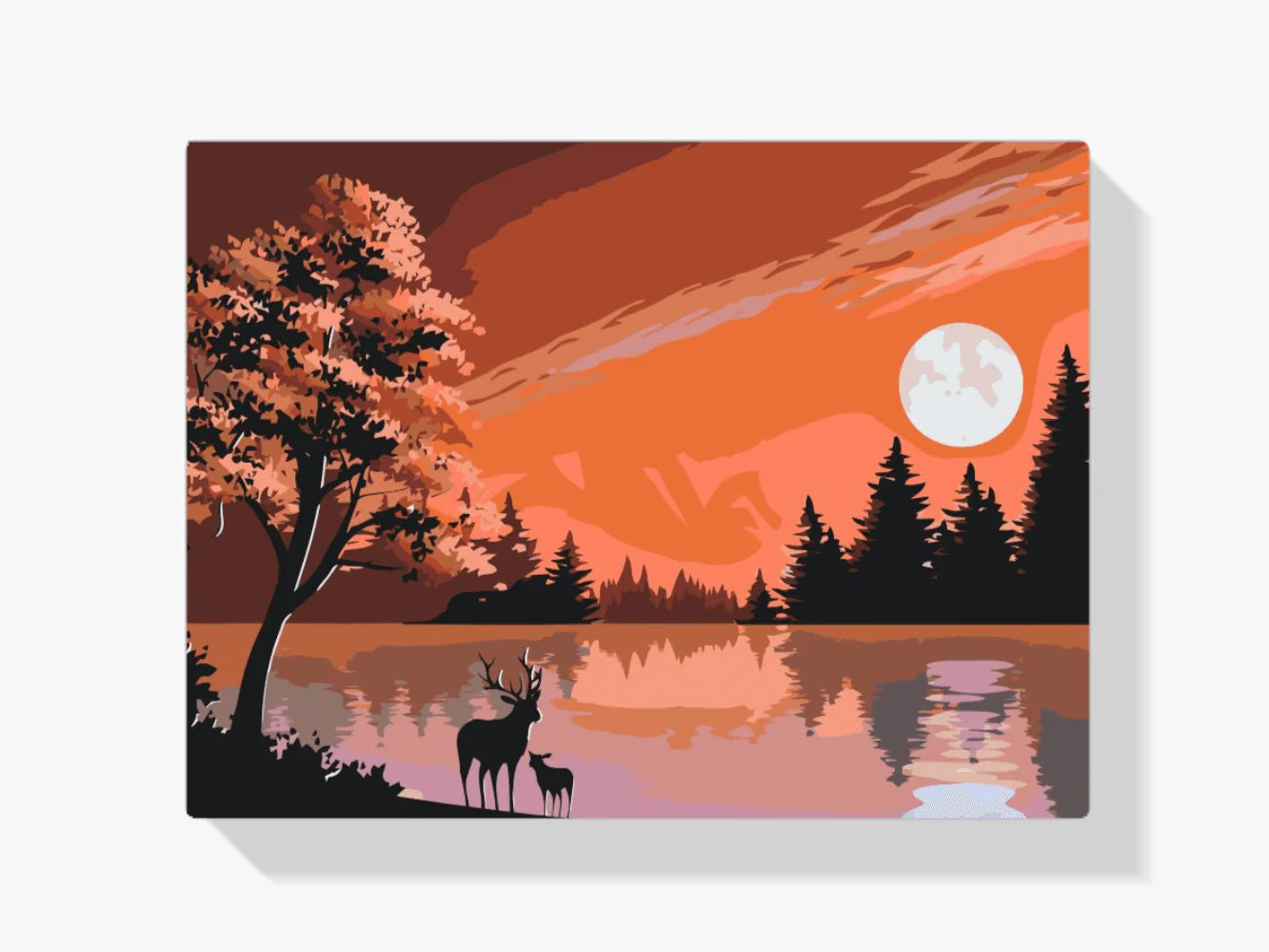 Diamond Painting - Cerfs dans la nature - SEOS®