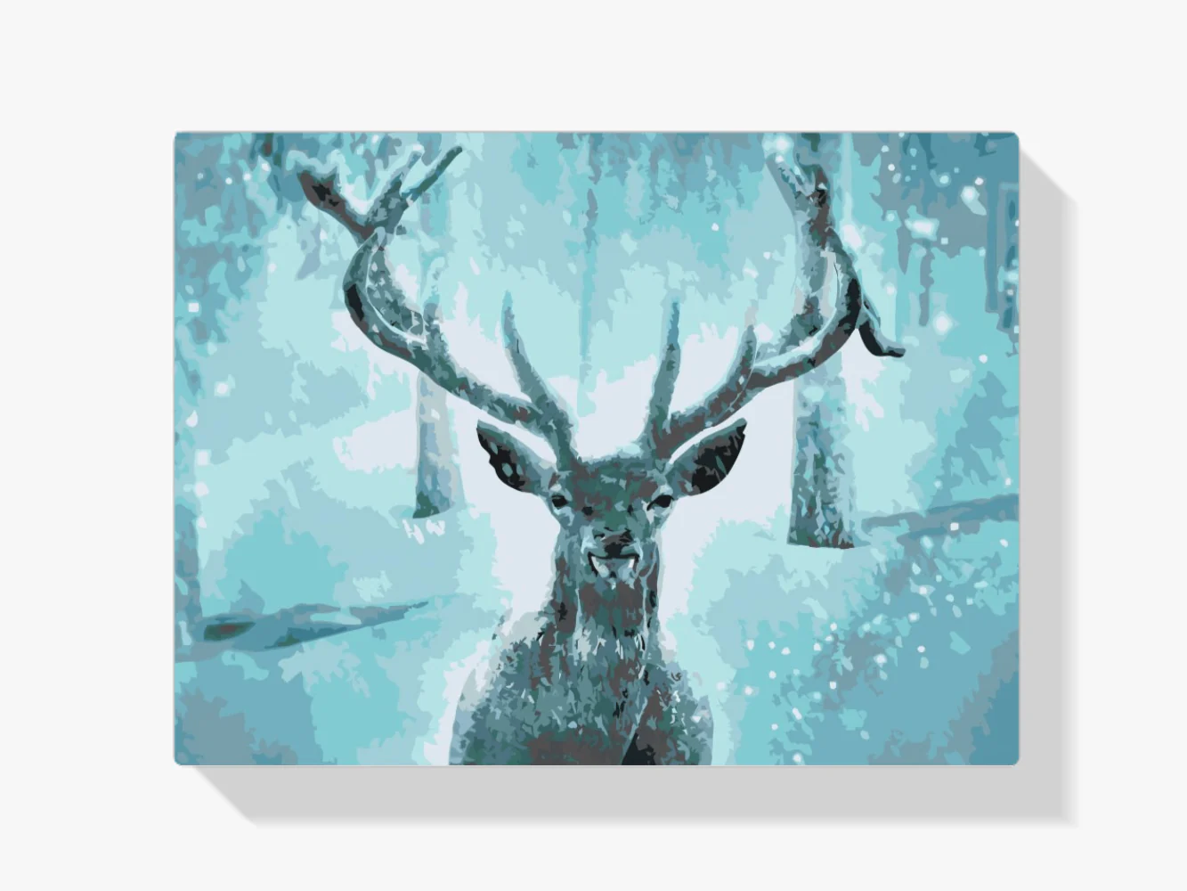 Diamond Painting - Le renne enneigé - SEOS®