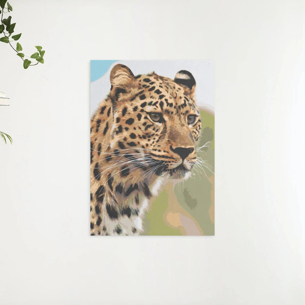 Diamond Painting - La vue de chasse d'une léopard - SEOS®