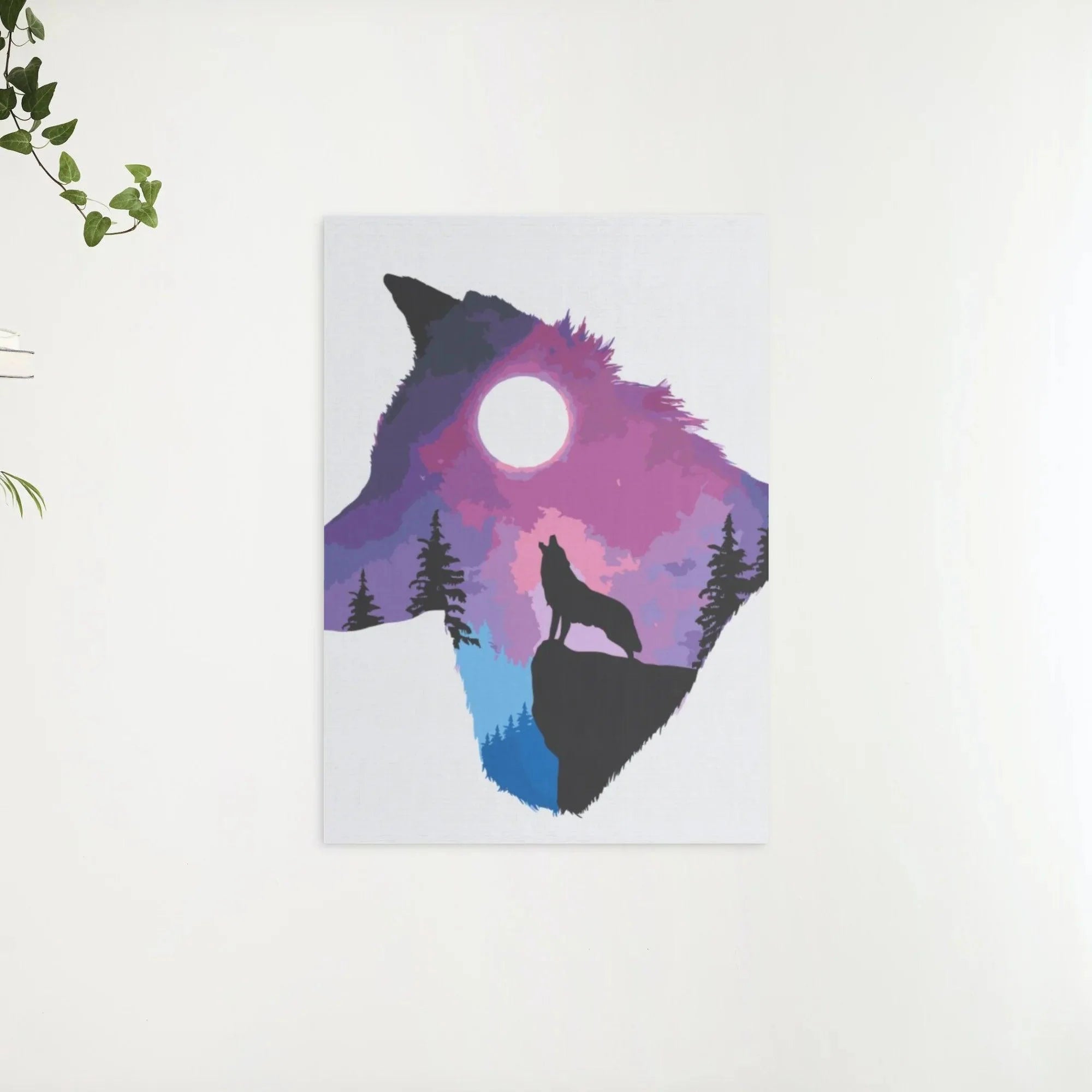 Diamond Painting - Loup qui pleure - SEOS®