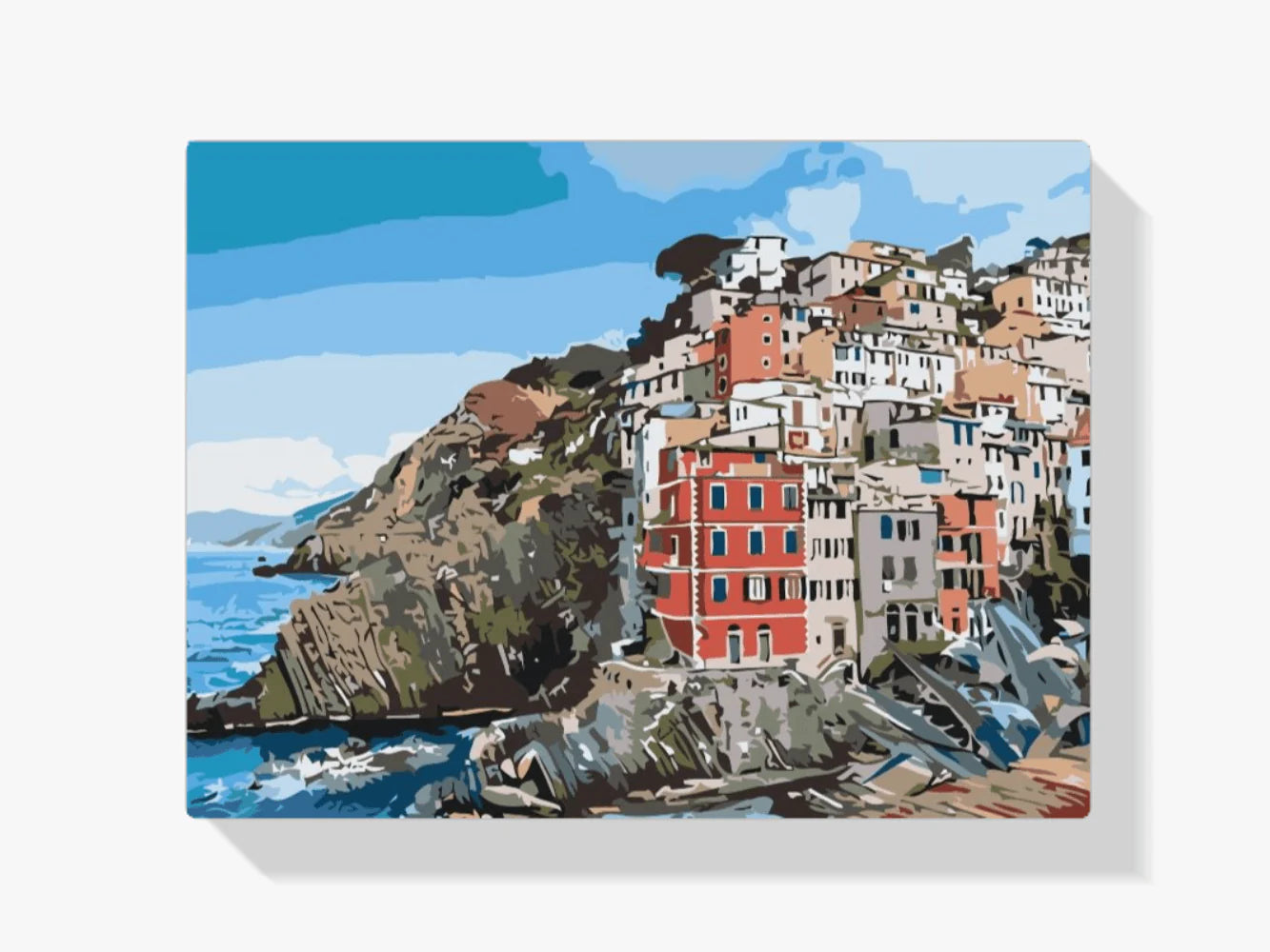 Diamond Painting - Maisons en bord de mer - SEOS Shop ®