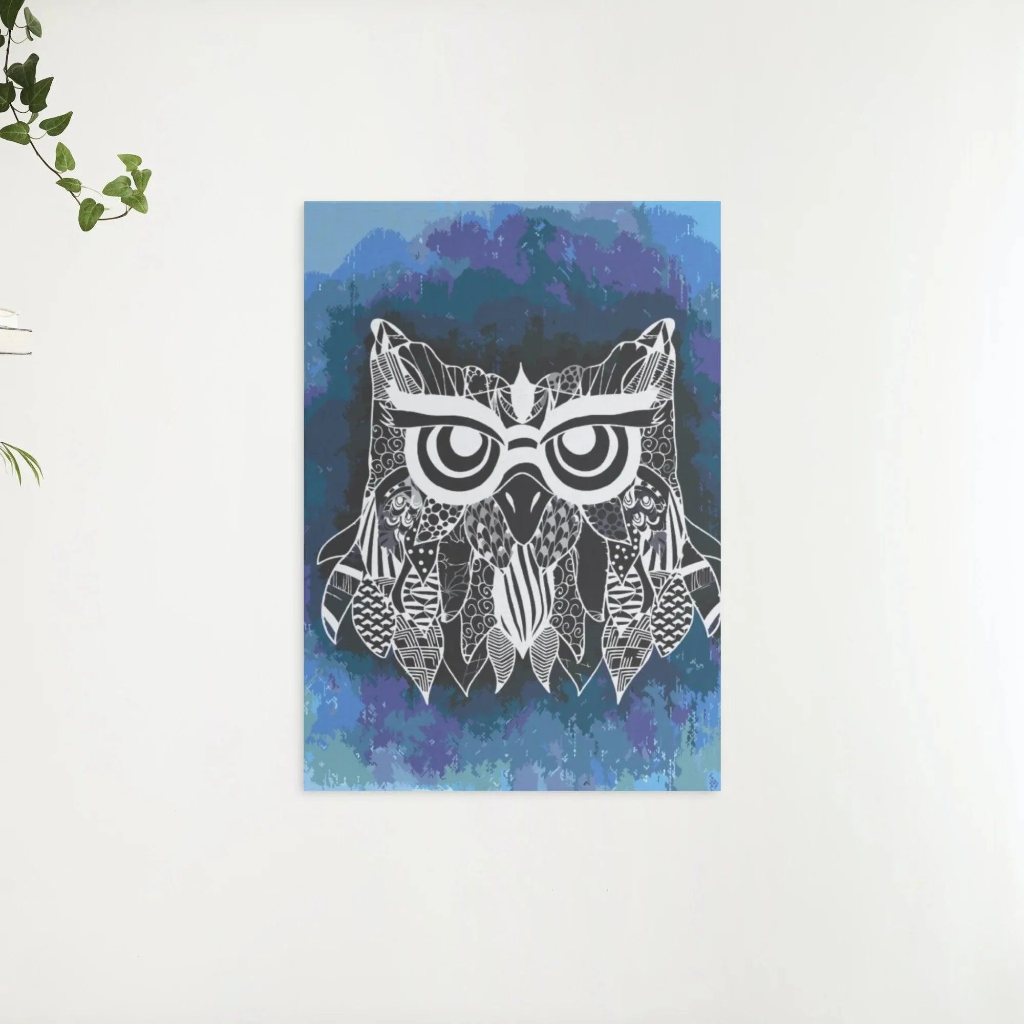 Diamond Painting - Illustration d'un hibou - SEOS®