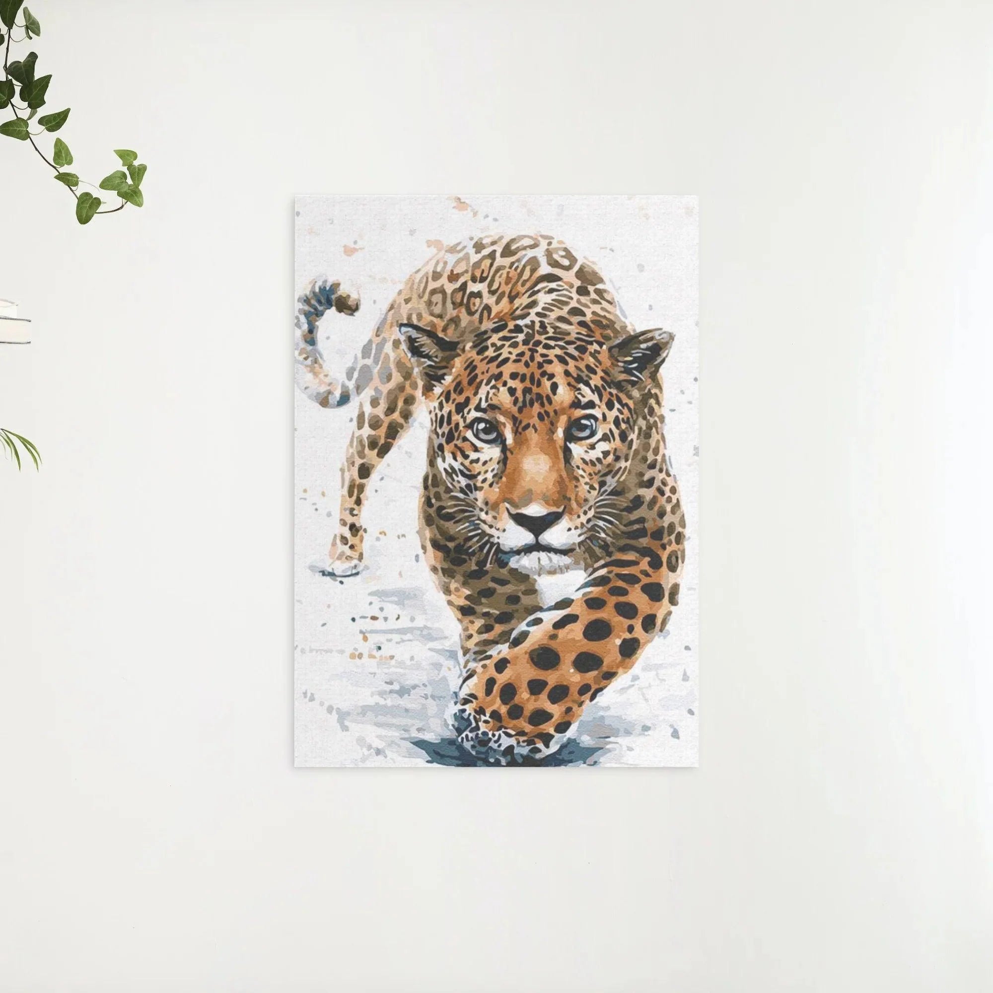Diamond Painting - Chasse au léopard - SEOS®
