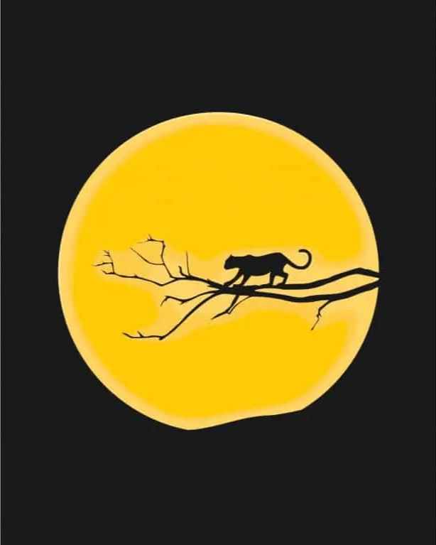 Diamond Painting - Jaguar sous une pleine lune - SEOS®