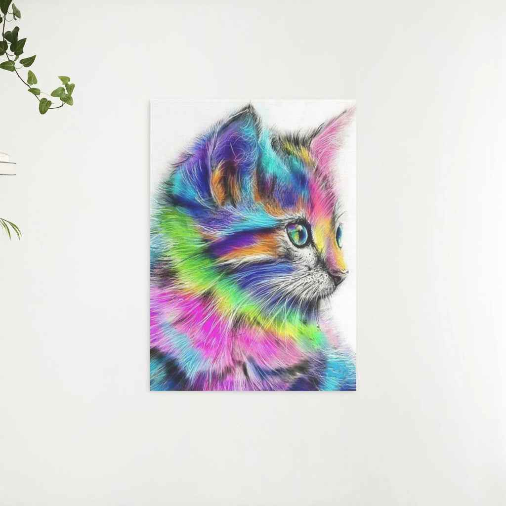 Diamond Painting - Chat en différentes couleurs - SEOS®