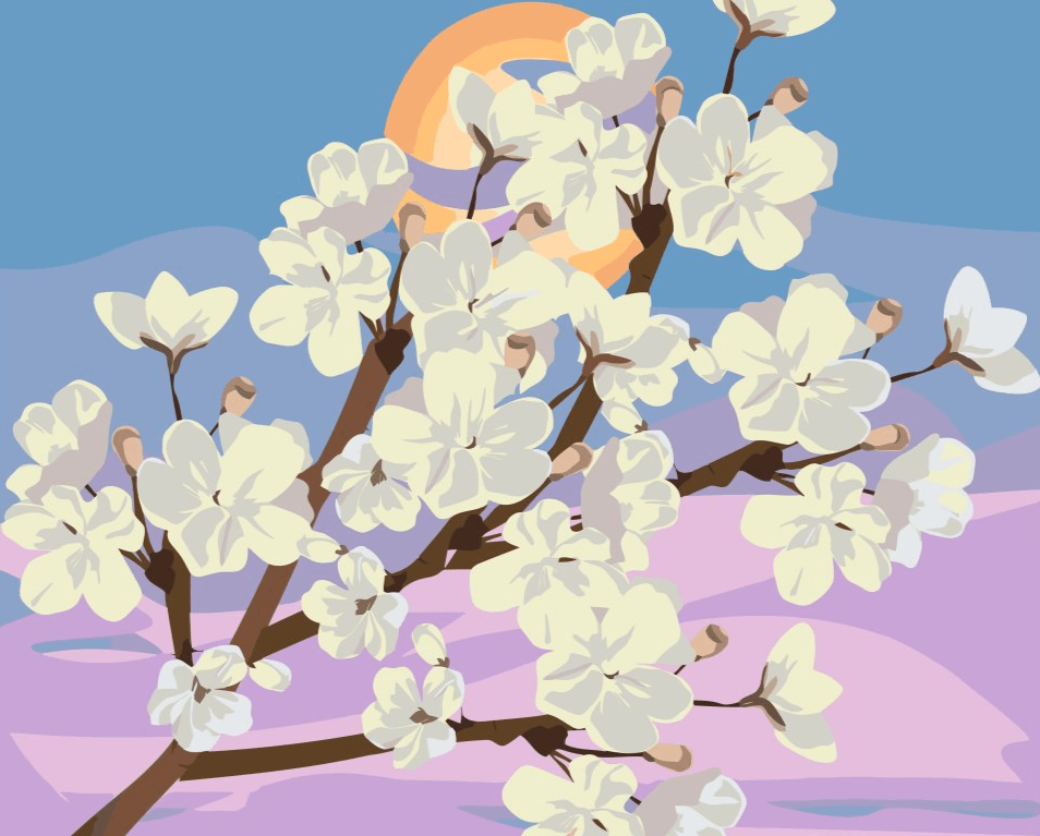 Diamond Painting - Fleurs de cerisier - SEOS Shop ®