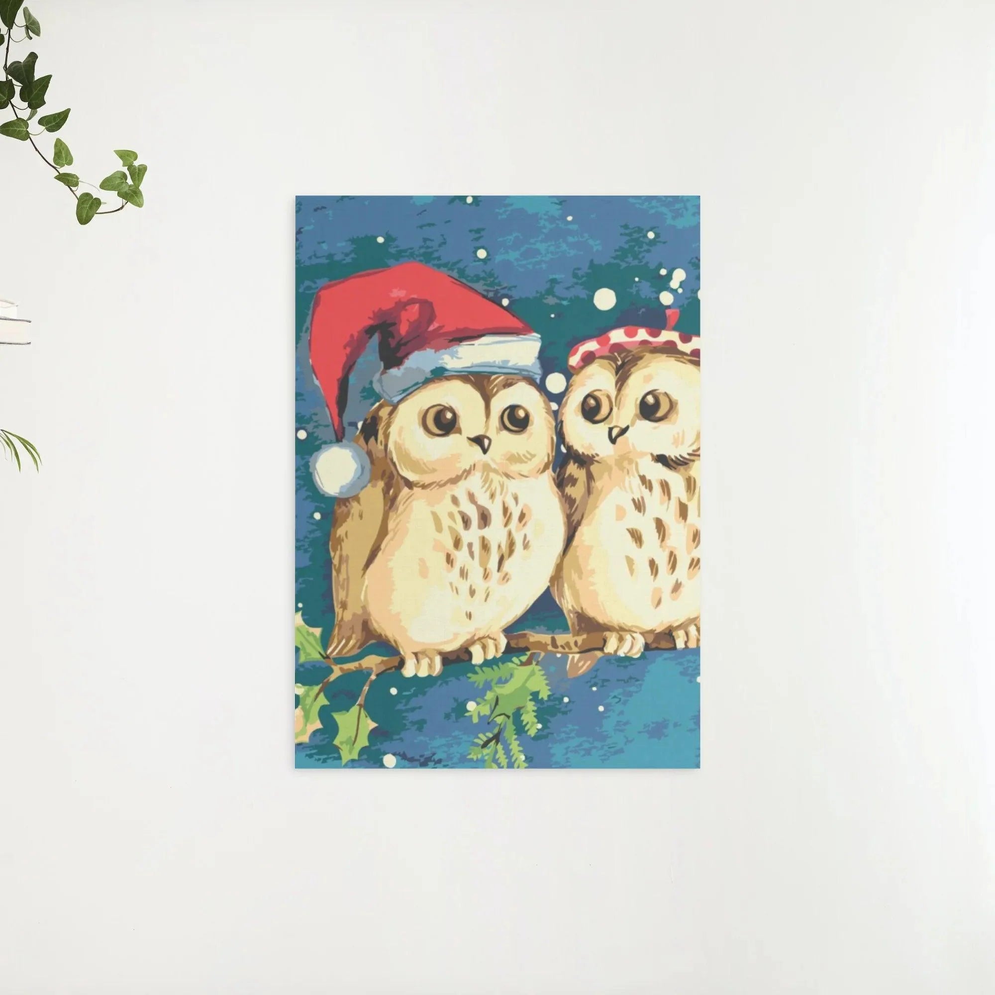 Diamond Painting - Hiboux de Noël - SEOS Shop ®