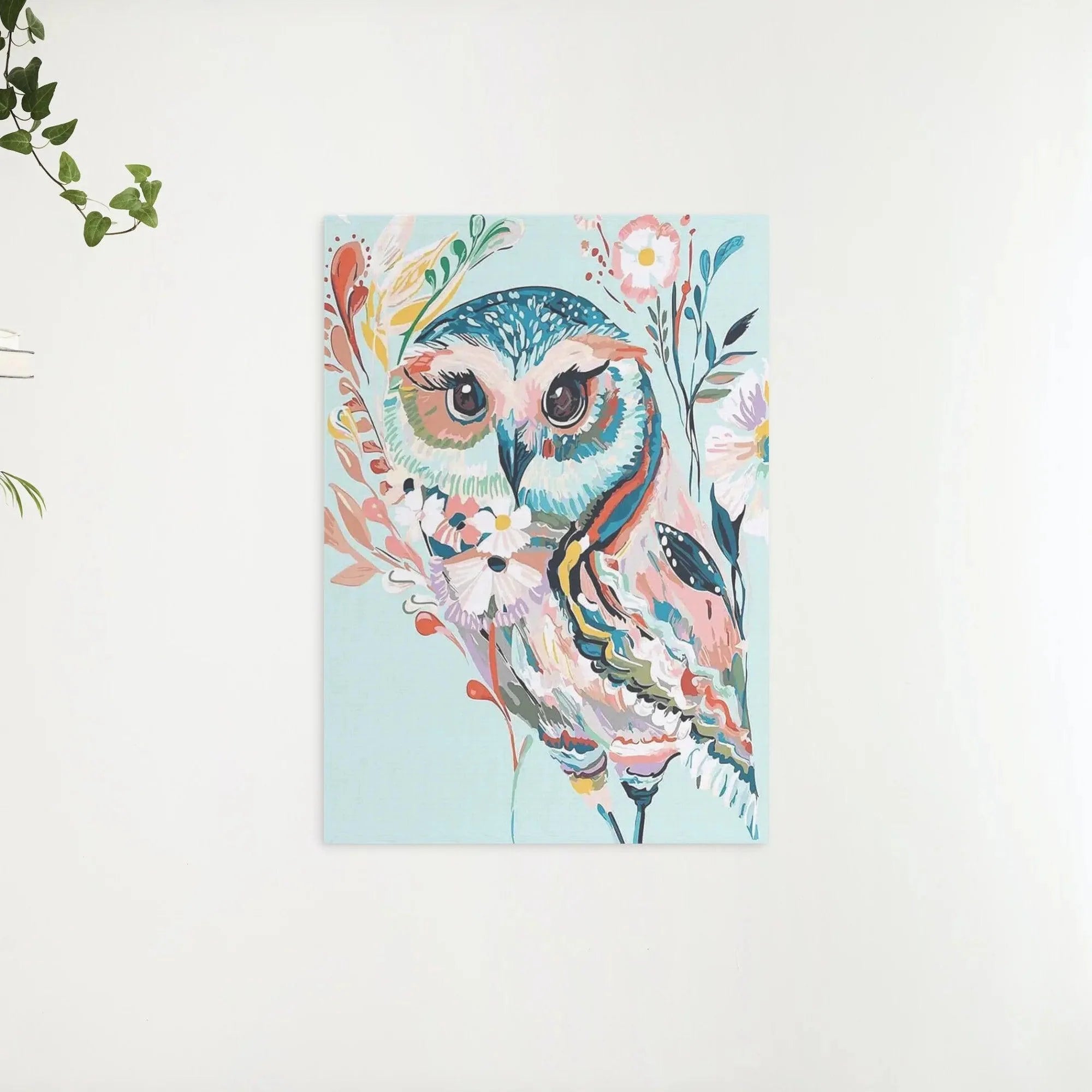 Diamond Painting - Hibou Coloré - SEOS®