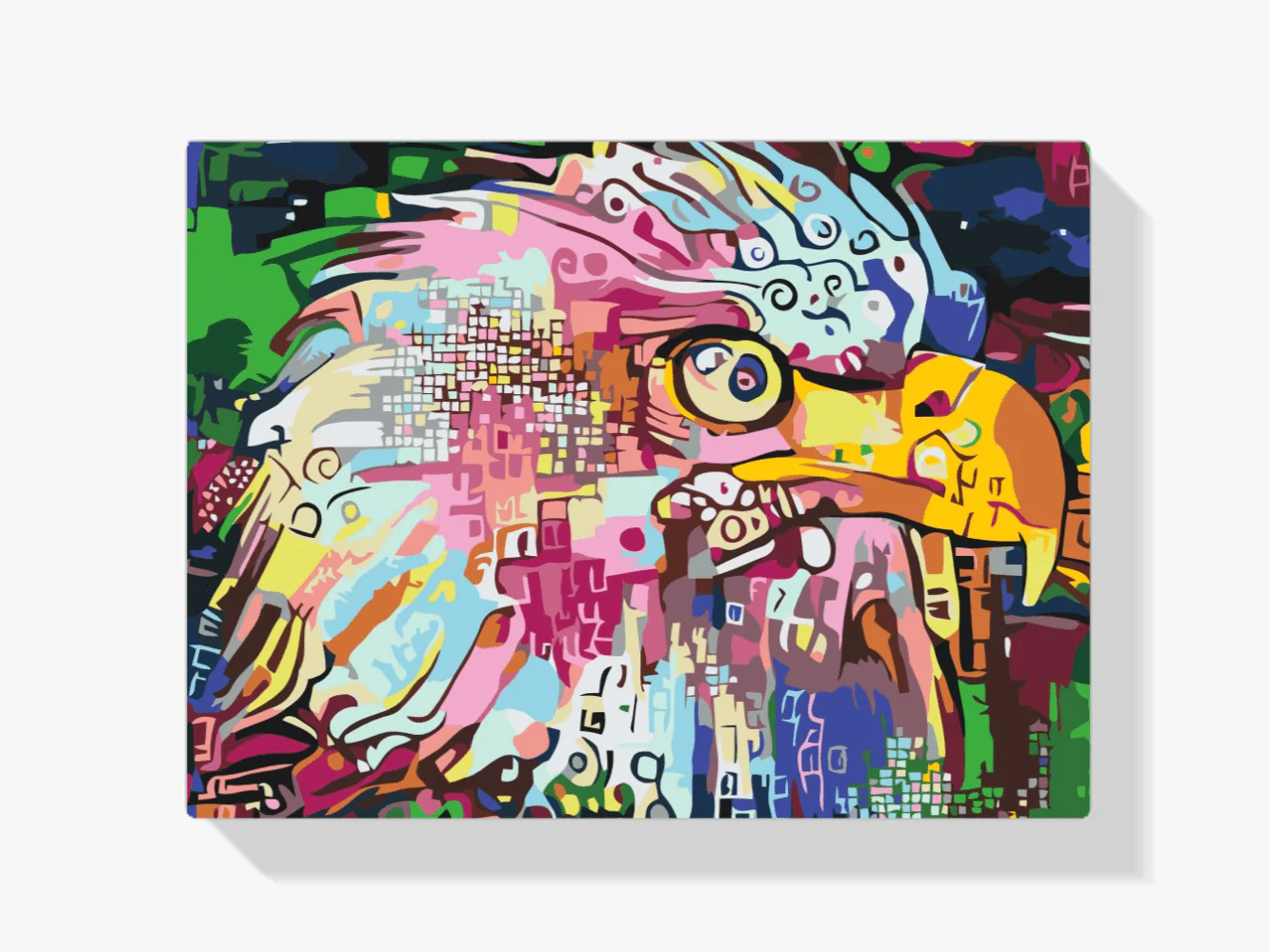 Diamond Painting - Aigle coloré - SEOS®