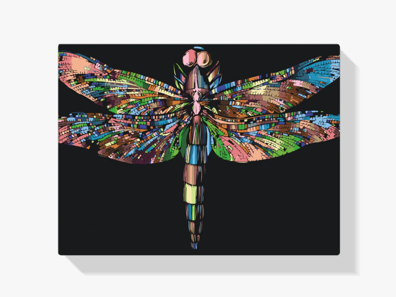 Diamond Painting - Libellule colorée - SEOS®
