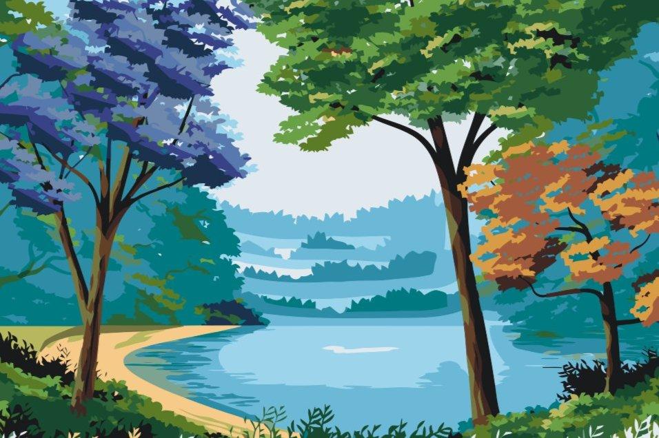 Diamond Painting - Nature colorée - SEOS Shop ®