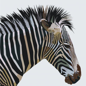 Diamond Painting - Zebra cubiste - SEOS Shop ®