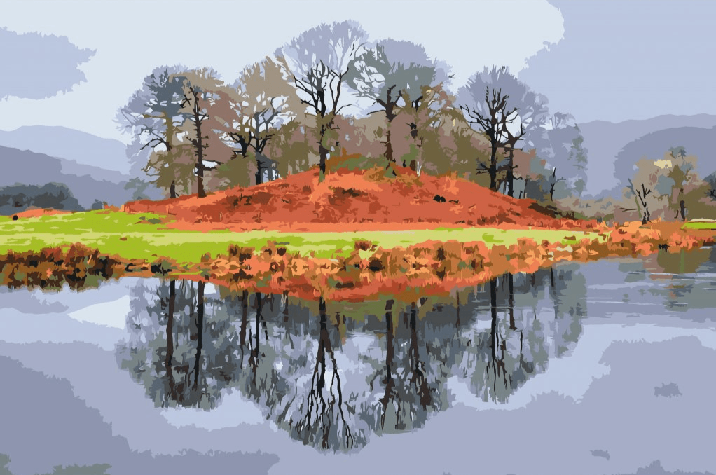 Diamond Painting - Lake District Cumbria, Grande-Bretagne - SEOS Shop ®
