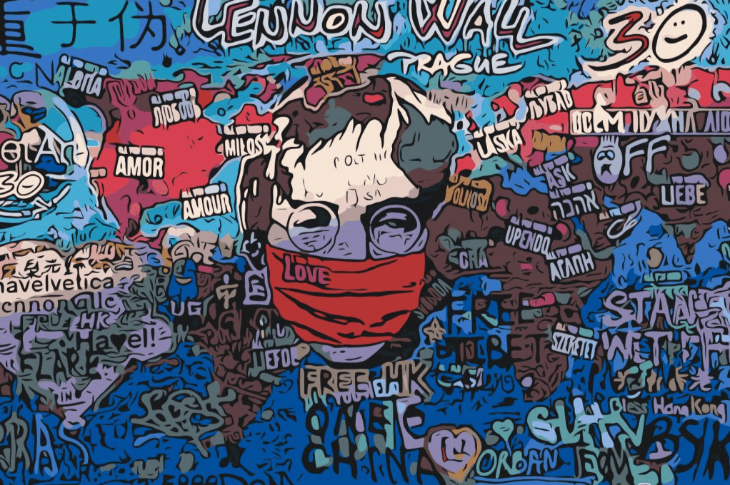Diamond Painting - Mural de Lennon - SEOS Shop ®