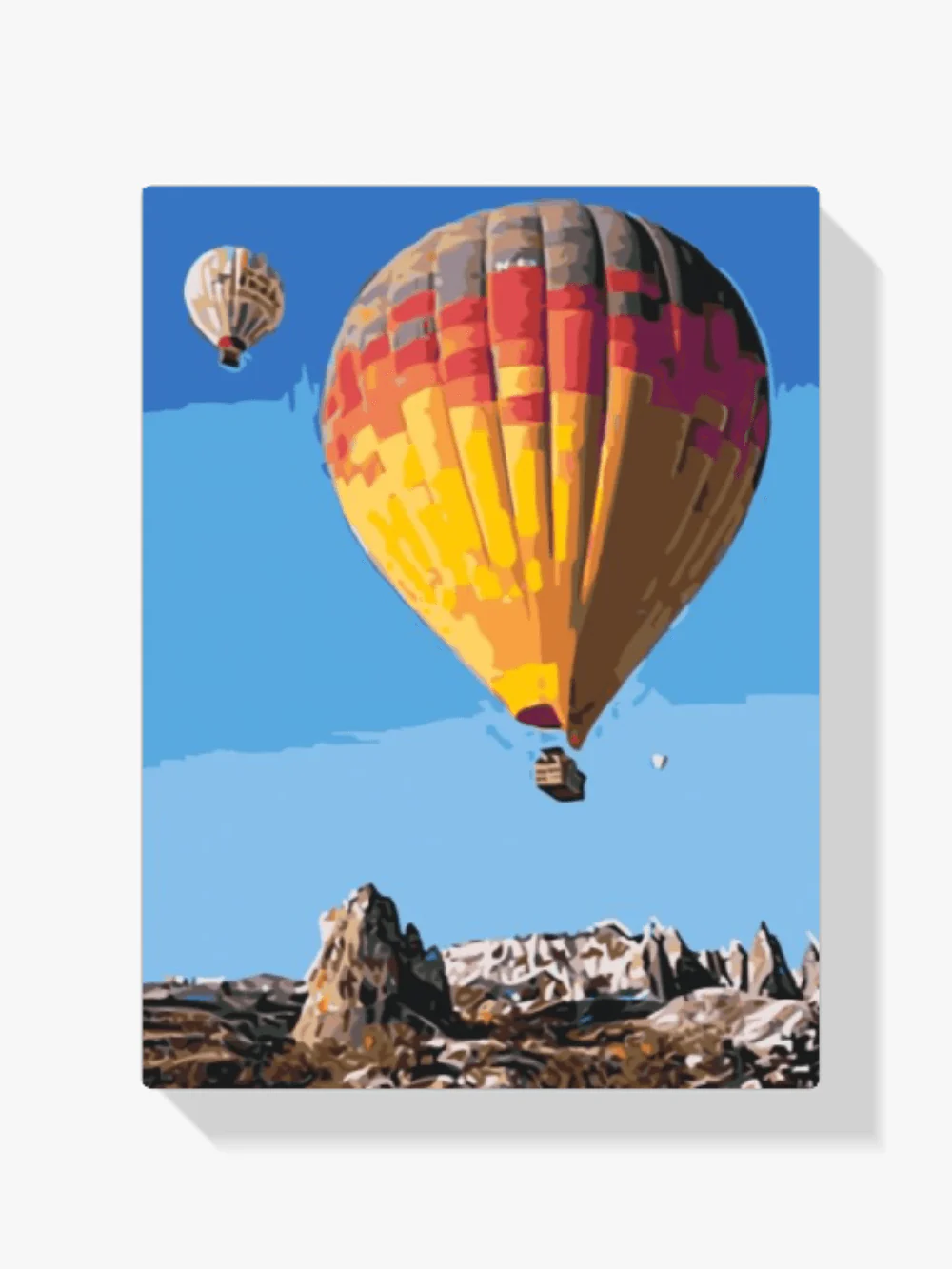 Diamond Painting - Ballons à air dans les montagnes - SEOS Shop ®