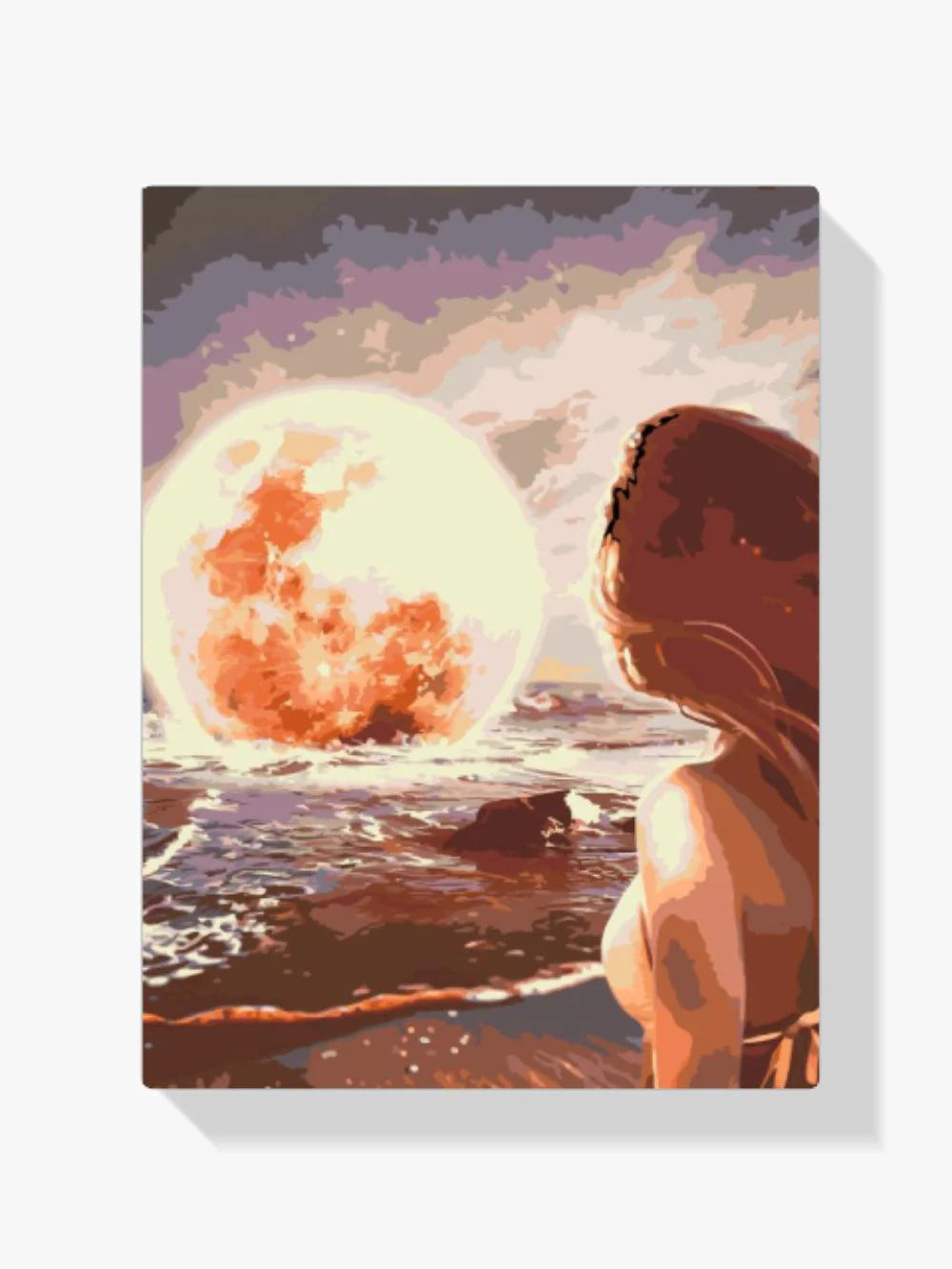 Diamond Painting - Lune sur mer - SEOS Shop ®