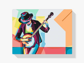 Diamond Painting - Un homme joue du banjo - SEOS Shop ®
