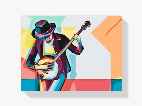 Diamond Painting - Un homme joue du banjo - SEOS Shop ®