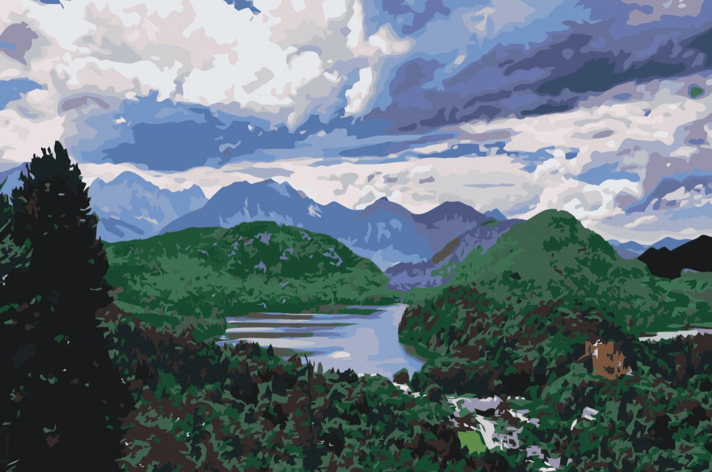 Diamond Painting - Plus dans les Alpes - SEOS Shop ®