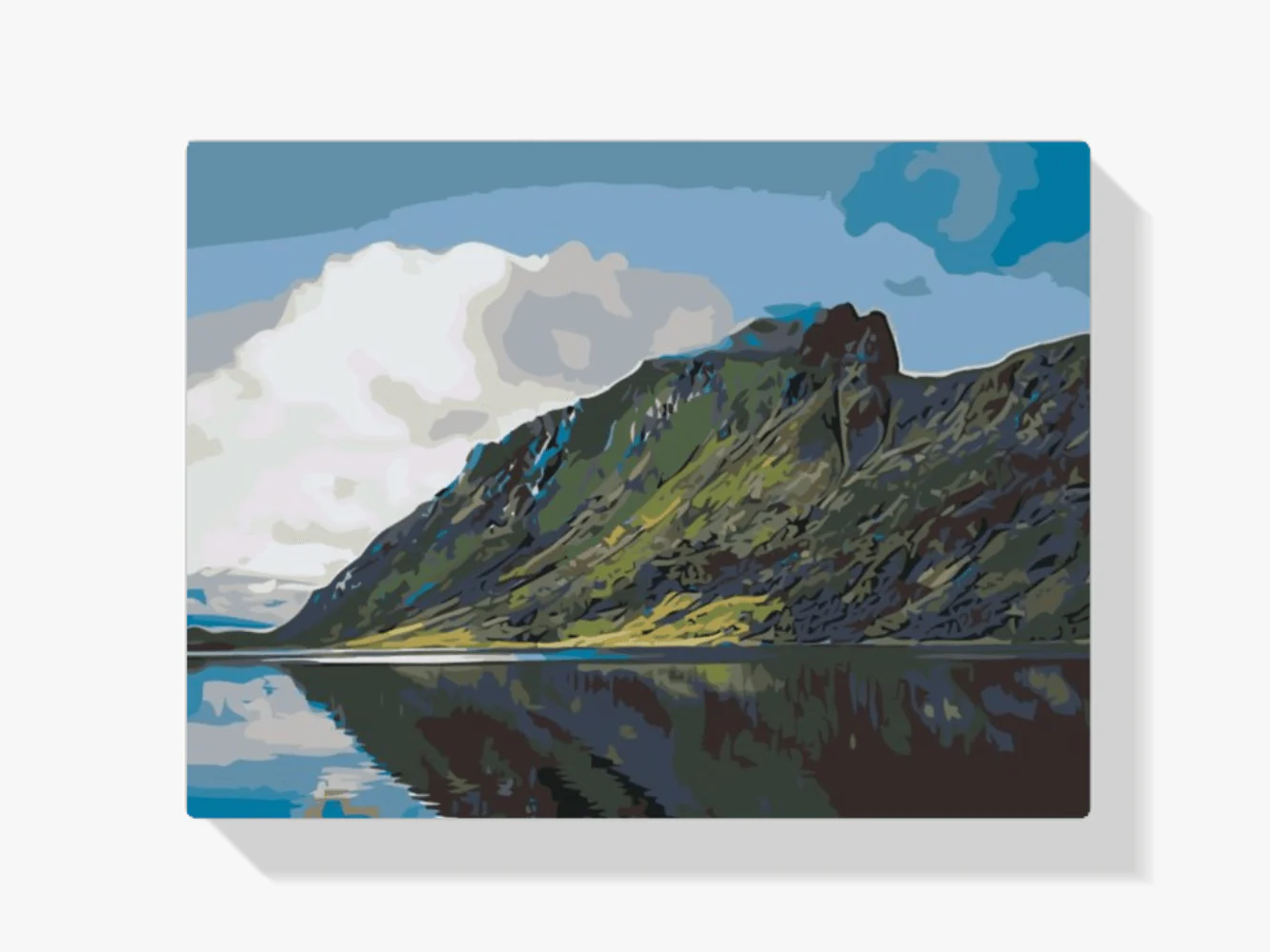 Diamond Painting - Plus dans les montagnes, Fjord - SEOS Shop ®