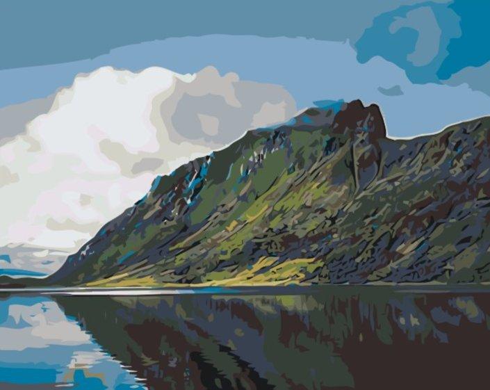 Diamond Painting - Plus dans les montagnes, Fjord - SEOS Shop ®