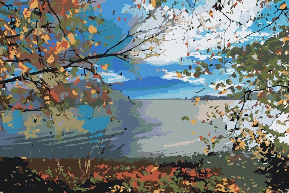 Diamond Painting - Lac de Chiem - SEOS Shop ®