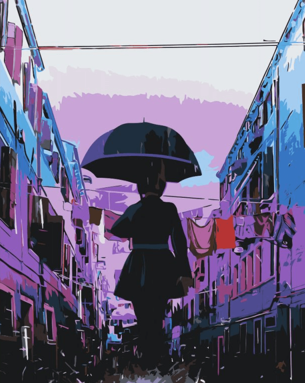 Diamond Painting - Pluie de l'après-midi - SEOS Shop ®