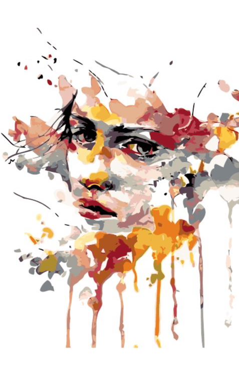 Diamond Painting - Visage mystérieux - SEOS Shop ®