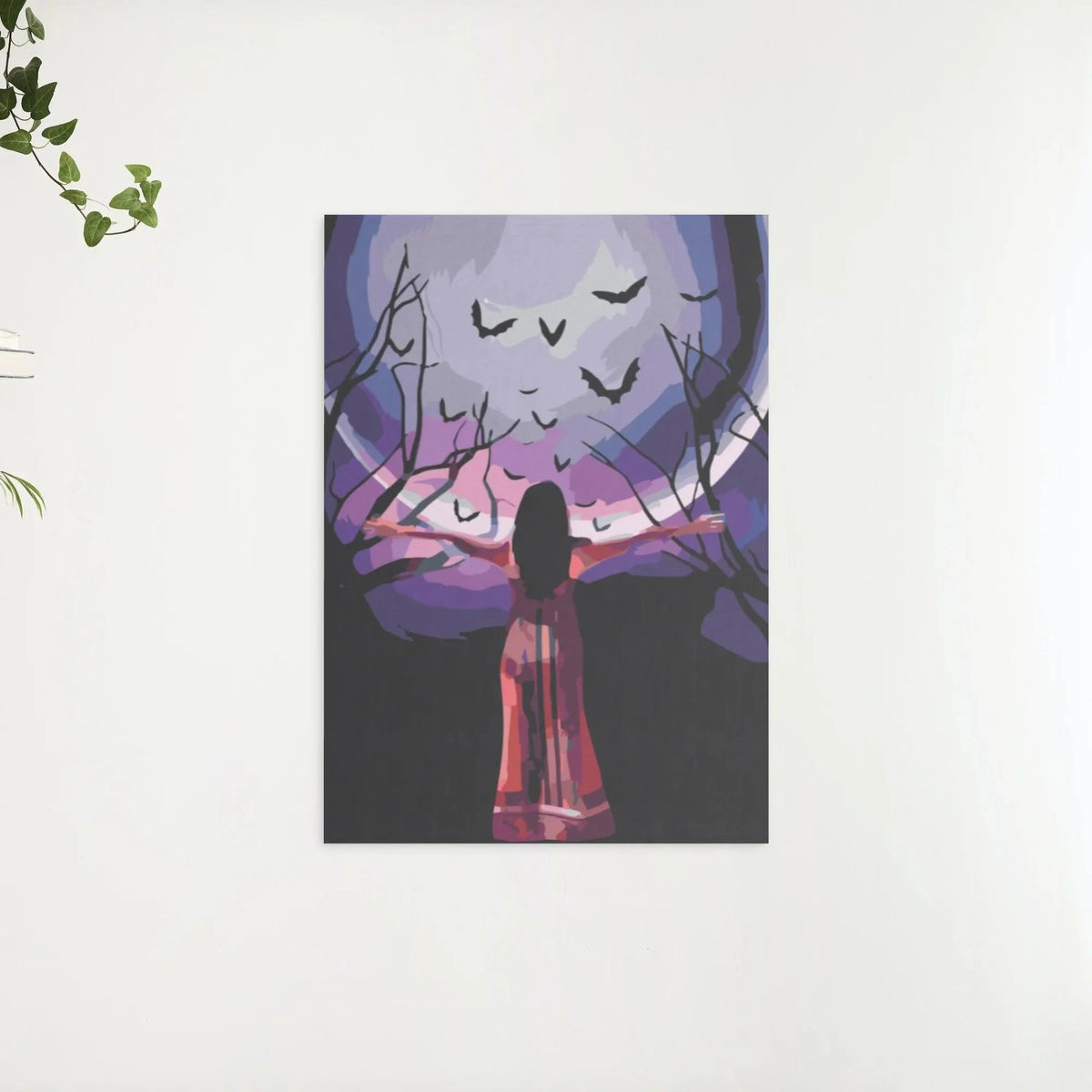 Diamond Painting - Femme mystérieuse sous la pleine lune - SEOS Shop ®