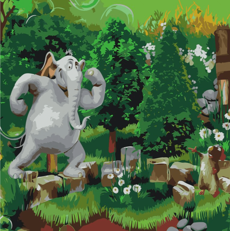 Diamond Painting - Éléphant Horton - SEOS®